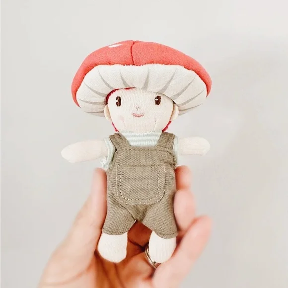 NWT Little Peeps Tommy Toadstool Matchbox Doll by Threadbear Design. - Picture 3 of 15